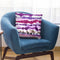 Soft Nautical Watercolor Lines Pink Throw Pillow By Ninola Design