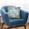 Speckled Watercolor Blue Throw Pillow By Ninola Design