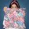 Speckled Watercolor Pink Throw Pillow By Ninola Design