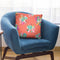 Sweet Roses Blooms Bouquet Coral Throw Pillow By Ninola Design