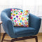 Tropical Flowers Multicolored Throw Pillow By Ninola Design