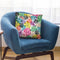 Tropical Monstera Leaves Throw Pillow By Ninola Design