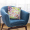 Tropical Palms Blue Green Throw Pillow By Ninola Design
