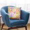 Vichy Gingham Yellow Throw Pillow By Ninola Design