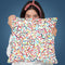 Water Drawings Throw Pillow By Ninola Design
