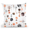 Watercolor Big Full Moons Throw Pillow By Ninola Design