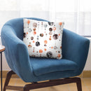 Watercolor Big Full Moons Throw Pillow By Ninola Design