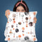 Watercolor Big Full Moons Throw Pillow By Ninola Design