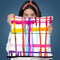 Watercolor Drippings Loom Pink Throw Pillow By Ninola Design