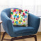 Watercolor Drops Dots Big Throw Pillow By Ninola Design