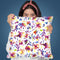 Watercolor Floral Hibiscus Pink Throw Pillow By Ninola Design