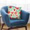 Watercolor Poppies Red Throw Pillow By Ninola Design