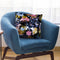 Watercolor Spring Memories Black Throw Pillow By Ninola Design