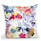 Watercolor Spring Memories Multicolored Throw Pillow By Ninola Design