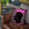 Bunny Throw Pillow By Octavian Mielu