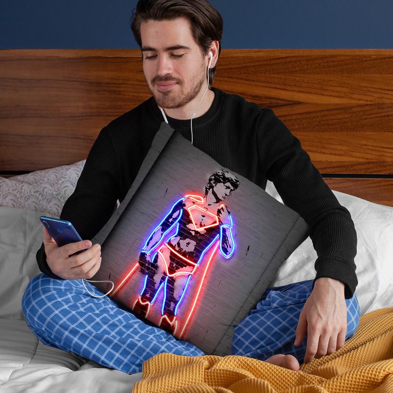 David Throw Pillow By Octavian Mielu