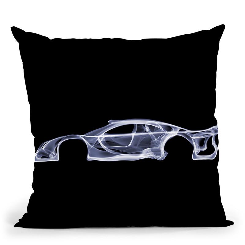Mercedes Clk Gtrd Throw Pillow By Octavian Mielu