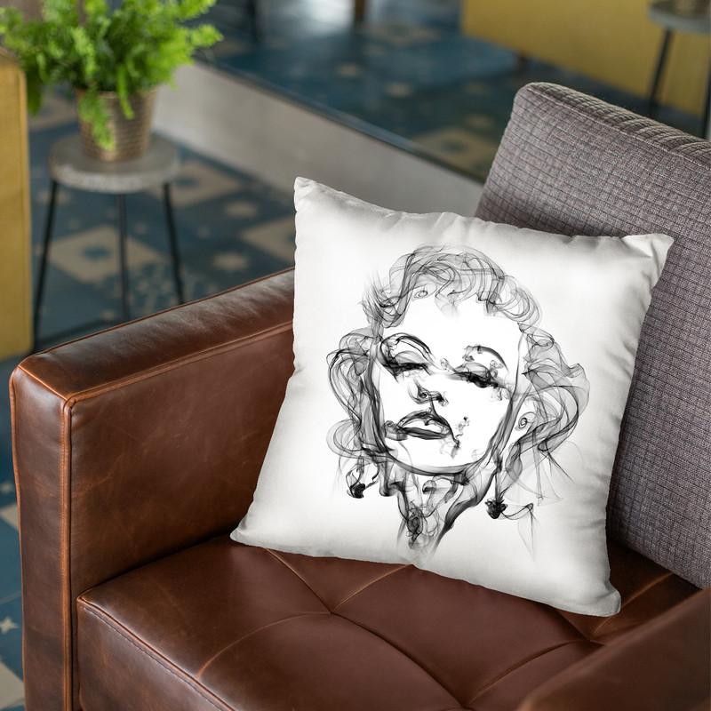 Monroe Throw Pillow By Octavian Mielu