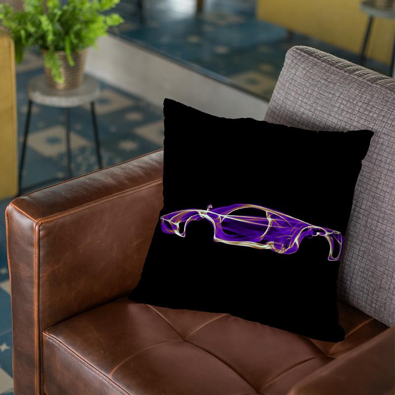 Pagani Huayrad Throw Pillow By Octavian Mielu