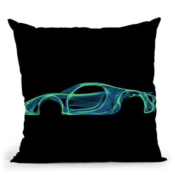 Porsche 918D Throw Pillow By Octavian Mielu