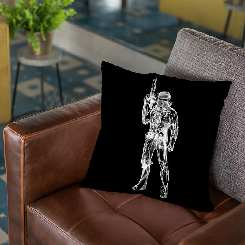 Stormtrooper Throw Pillow By Octavian Mielu