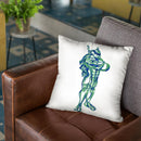 Turtle Leonardo Throw Pillow By Octavian Mielu