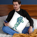 Turtle Leonardo Throw Pillow By Octavian Mielu