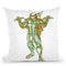 Turtle Michelangelo Throw Pillow By Octavian Mielu