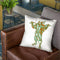 Turtle Michelangelo Throw Pillow By Octavian Mielu