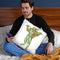 Turtle Michelangelo Throw Pillow By Octavian Mielu