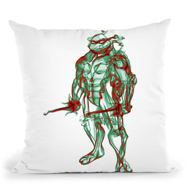 Turtle Raphael Throw Pillow By Octavian Mielu