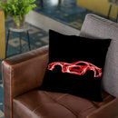 Viperd Throw Pillow By Octavian Mielu