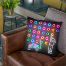 Dots Throw Pillow By Octavian Mielu