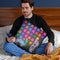 Dots Throw Pillow By Octavian Mielu