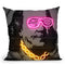 Franklin Throw Pillow By Octavian Mielu