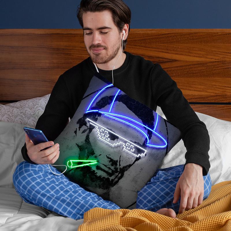 Lincoln Throw Pillow By Octavian Mielu