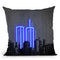 New York Throw Pillow By Octavian Mielu