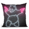 Panda Throw Pillow By Octavian Mielu