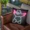 Panda Throw Pillow By Octavian Mielu