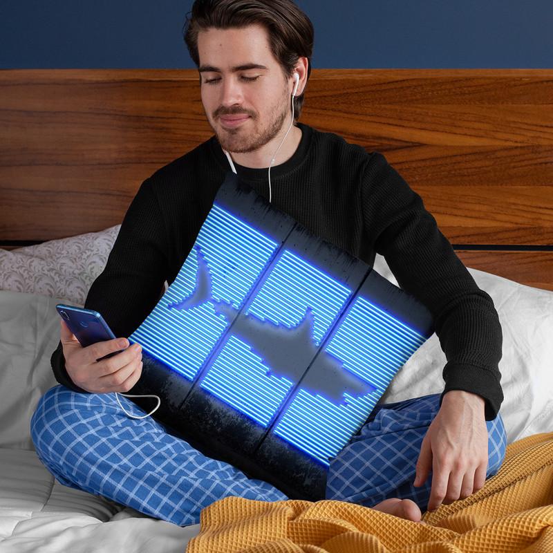 Shark Throw Pillow By Octavian Mielu