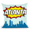 Atlanta Throw Pillow By Octavian Mielu