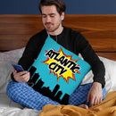 Atlantic City Throw Pillow By Octavian Mielu