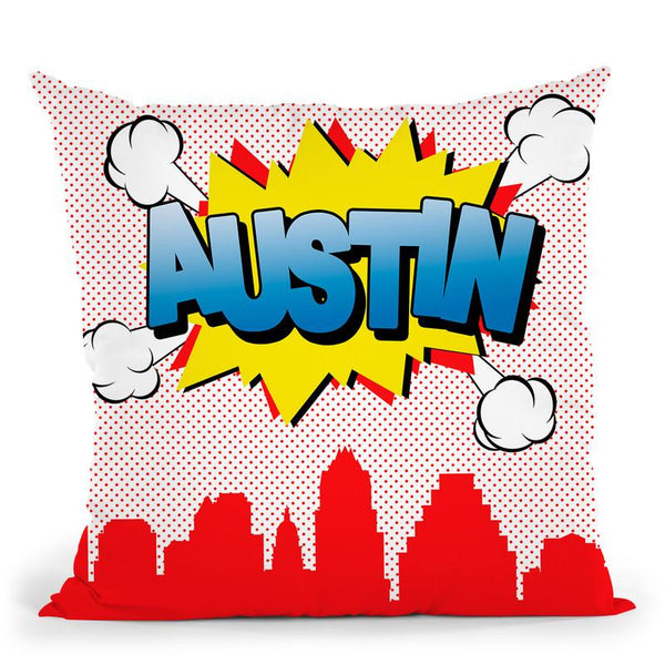 Austin Throw Pillow By Octavian Mielu