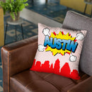 Austin Throw Pillow By Octavian Mielu