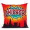 Chicago Throw Pillow By Octavian Mielu