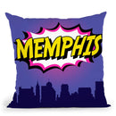 Memphis Throw Pillow By Octavian Mielu
