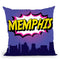 Memphis Throw Pillow By Octavian Mielu