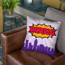 Montreal Throw Pillow By Octavian Mielu