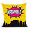 Nashville Throw Pillow By Octavian Mielu