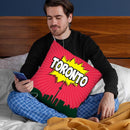 Toronto Throw Pillow By Octavian Mielu